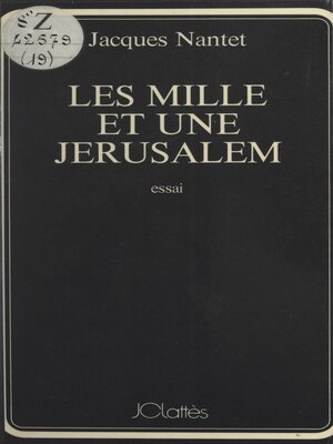 cover image of Les mille et une Jérusalem